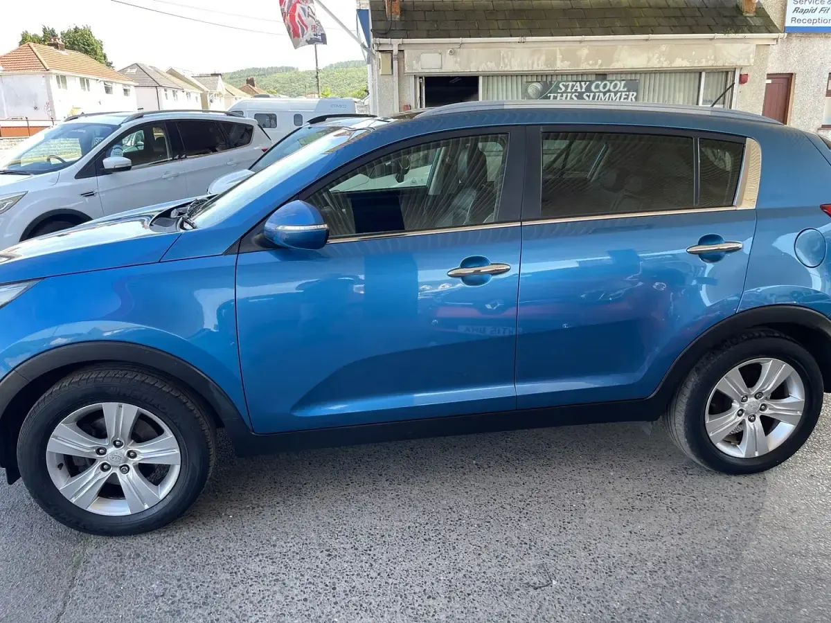 Used Kia Sportage 115 HP (84 kW) 2013 Blue SUV