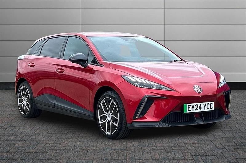 Used MG MG4 EV Trophy 150 kW (204 HP) 2024 Red Hatchback