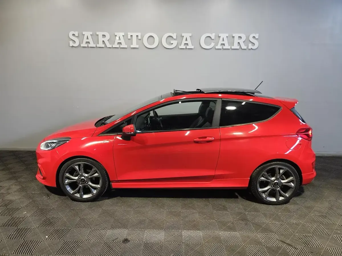Used Ford Fiesta ST-Line X 125 HP (91 kW) 2018 Red Hatchback