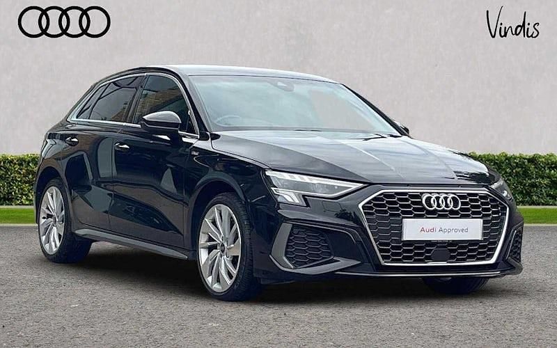 Used 2024 Audi A3 Sportback e-tron S-Line Sedan | £19,900 (Good price) - Image 1/4