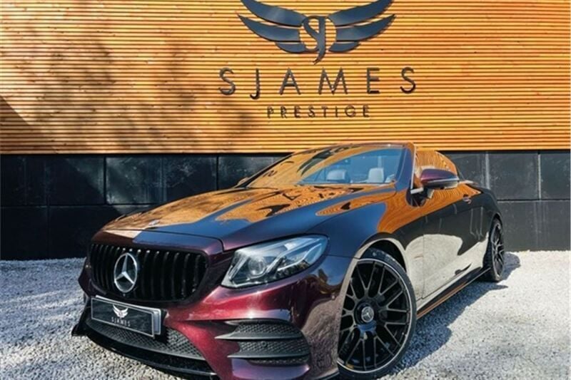 Red Used 2017 Mercedes E400 AMG line Cabriolet | £19,990 (Fair price) - Image 1/4