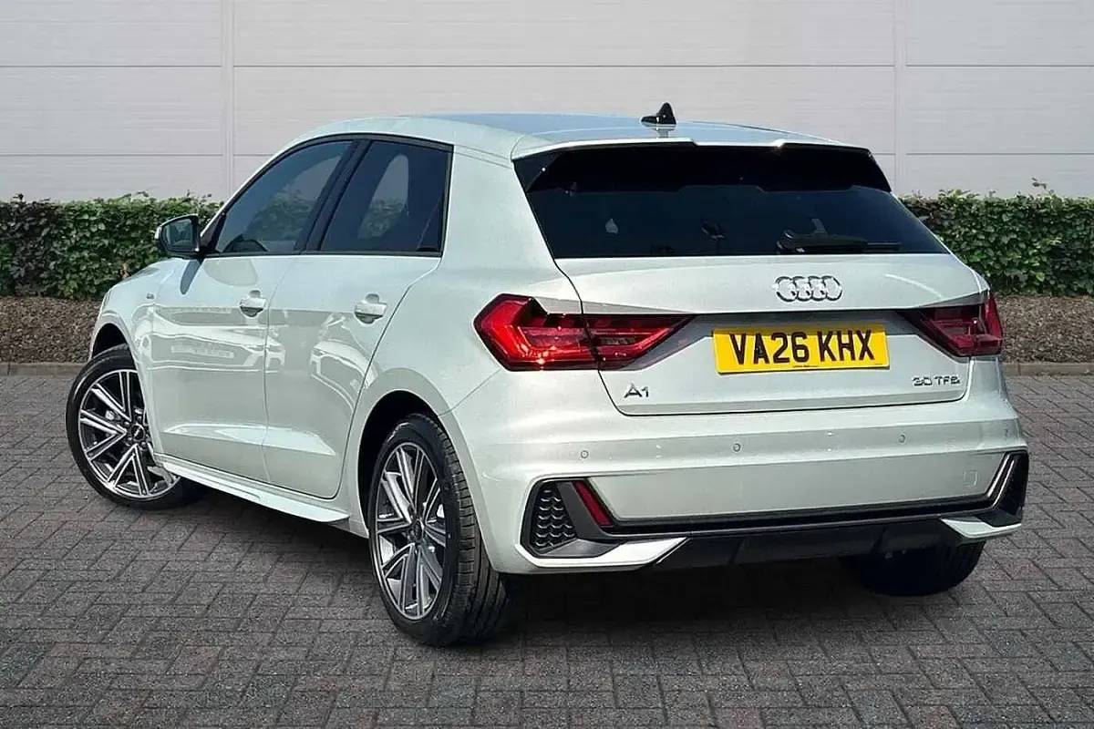 New Audi A1 S-Line 2026 Dew silver, metallic SUV