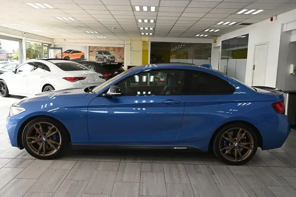 Used BMW M235 Comfort Edition 326 HP (239 kW) 2014 Blue Coupe