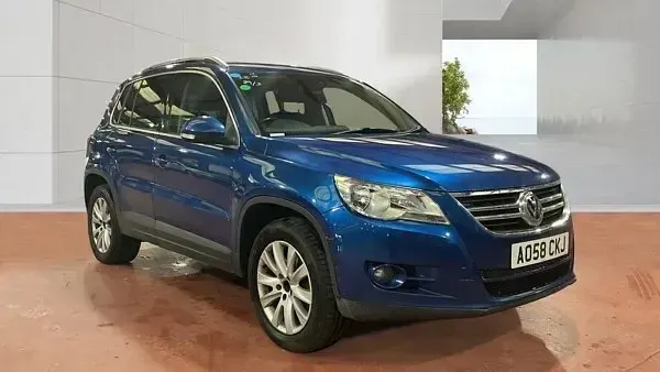 Used VW Tiguan SE 140 HP (102 kW) 2008 Blue SUV