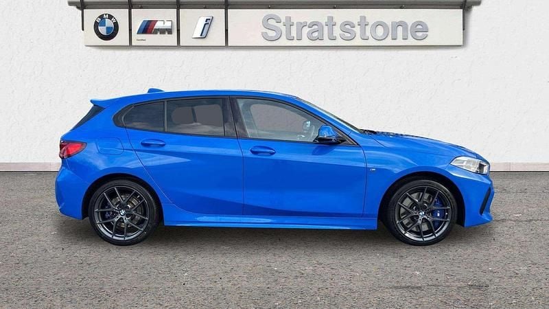 Used BMW 118 M Sport 134 HP (98 kW) 2024 Blue Hatchback