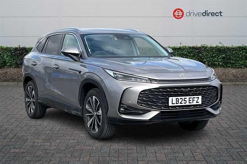 Metallic sterling silver Used 2024 MG HS Trophy SUV | £23,900 - Image 1/4