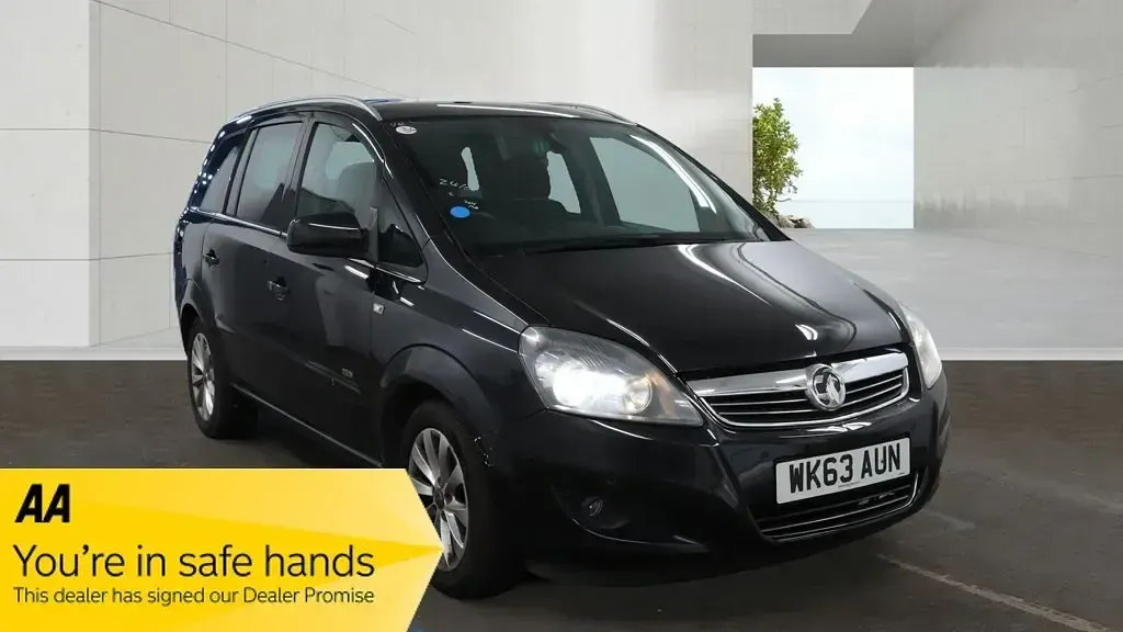Used Vauxhall Zafira Design Edition 2013 Black MPV