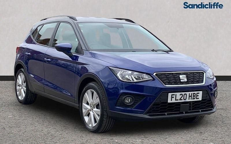 Used Seat Arona SE Technology 95 HP (69 kW) 2020 Blue SUV