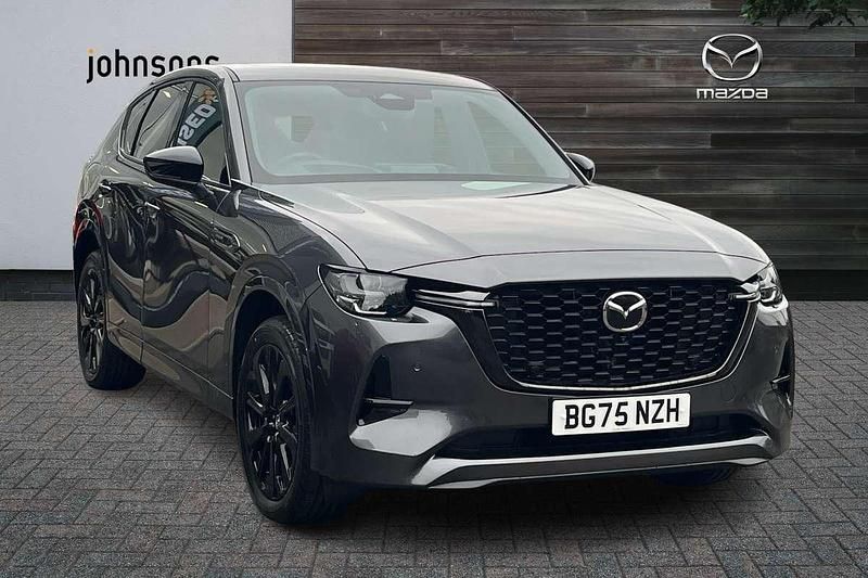 Grey New 2025 Mazda CX-60 Homura-Line SUV | £41,490 (Good price) - Image 1/4