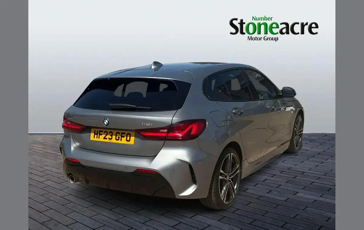 Used BMW 118 M Sport 134 HP (98 kW) 2023 Grey Hatchback