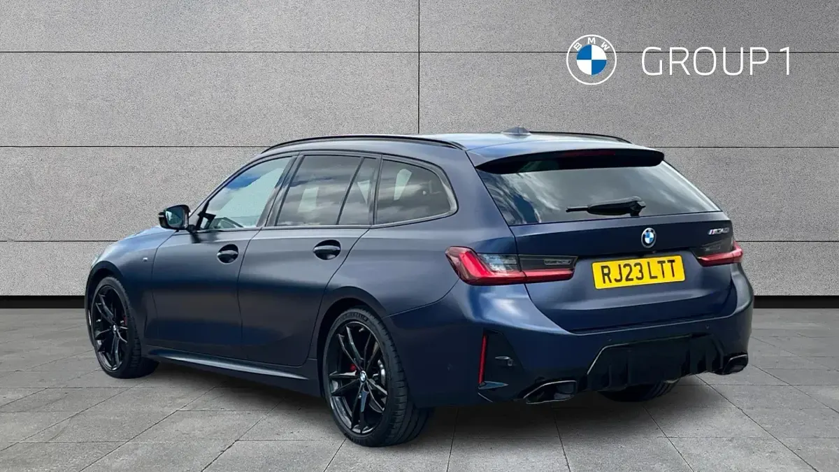Used BMW M340 M Sport 369 HP (271 kW) 2023 Blue Sedan