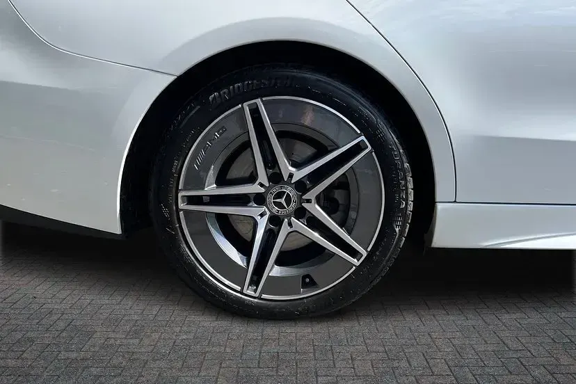 Used Mercedes C200 AMG line 221 HP (162 kW) 2025 Opalite white bright Sedan
