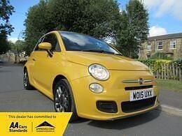 Yellow Used 2015 Fiat 500 S Hatchback | £4,795 (Fair price) - Image 1/4
