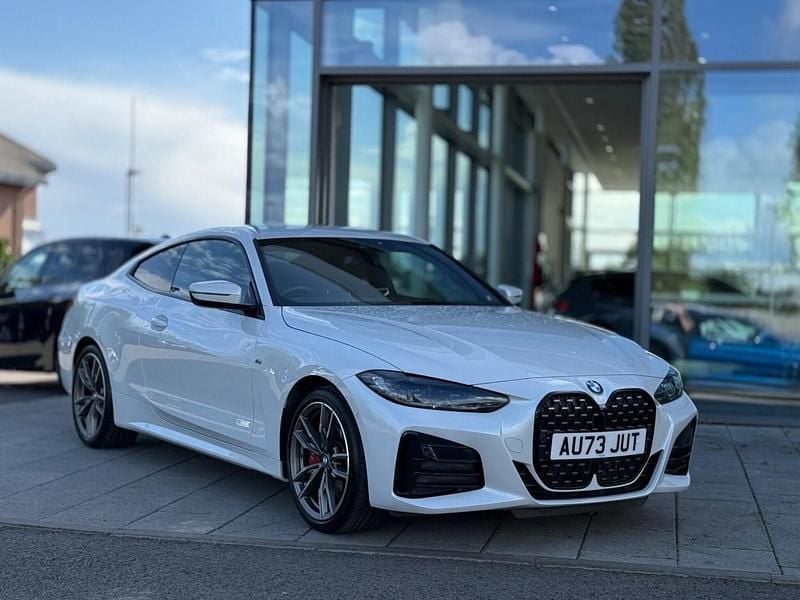 White Used 2023 BMW M440 M Sport Sedan | £43,000 (Fair price) - Image 1/4