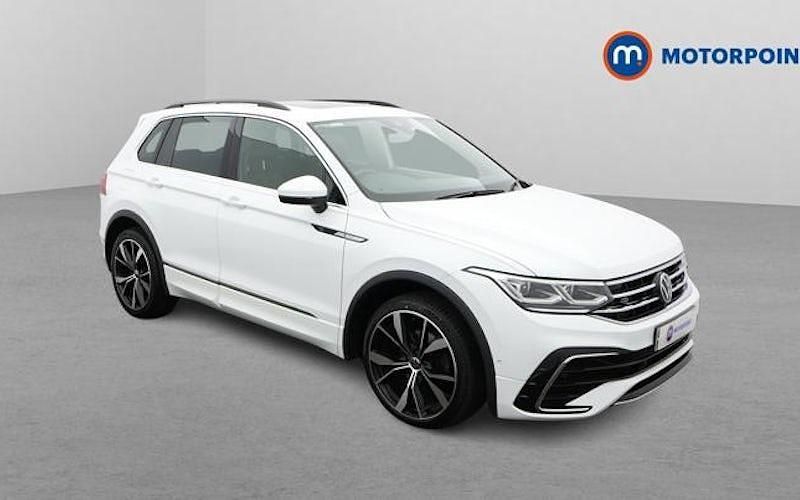 Used VW Tiguan R-line 150 HP (110 kW) 2023 White SUV
