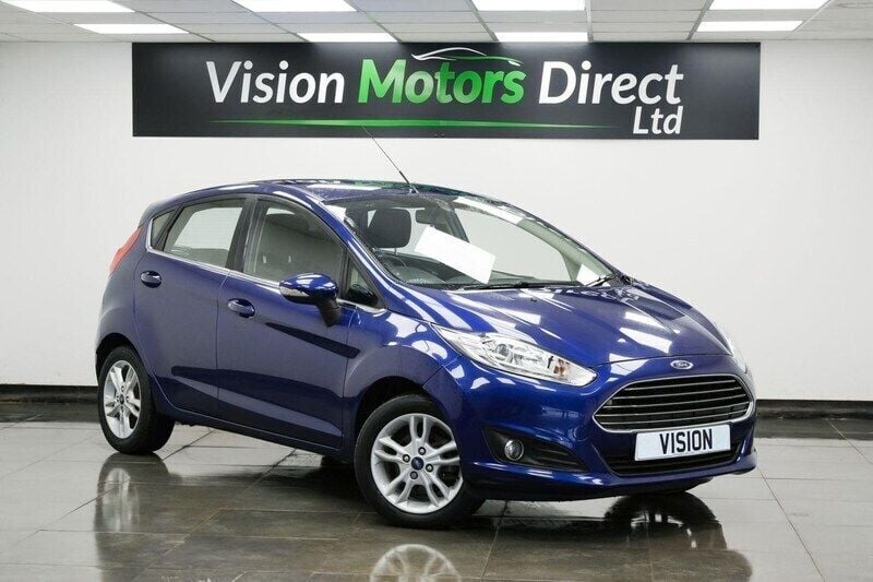 Blue Used 2016 Ford Fiesta Zetec Hatchback | £4,000 (Good price) - Image 1/3