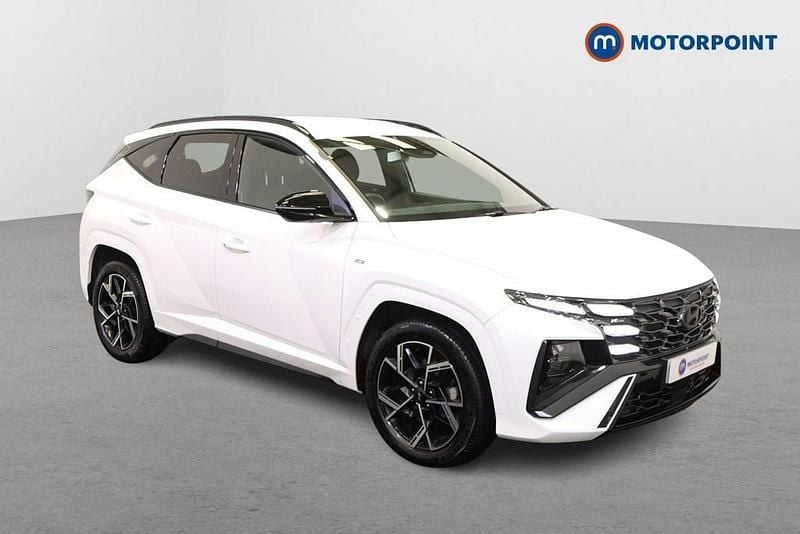 White Used 2024 Hyundai Tucson N Line SUV | £24,199 (Expensive) - Image 1/4
