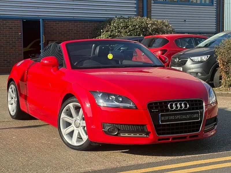 Used Audi TT 250 HP (183 kW) 2007 Red Coupe
