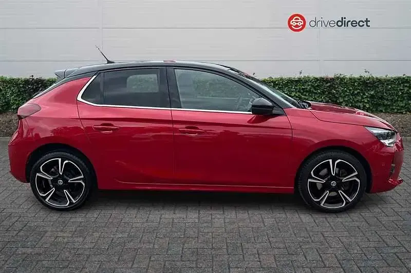 Used Vauxhall Corsa Ultimate 100 HP (73 kW) 2023 Red Hatchback