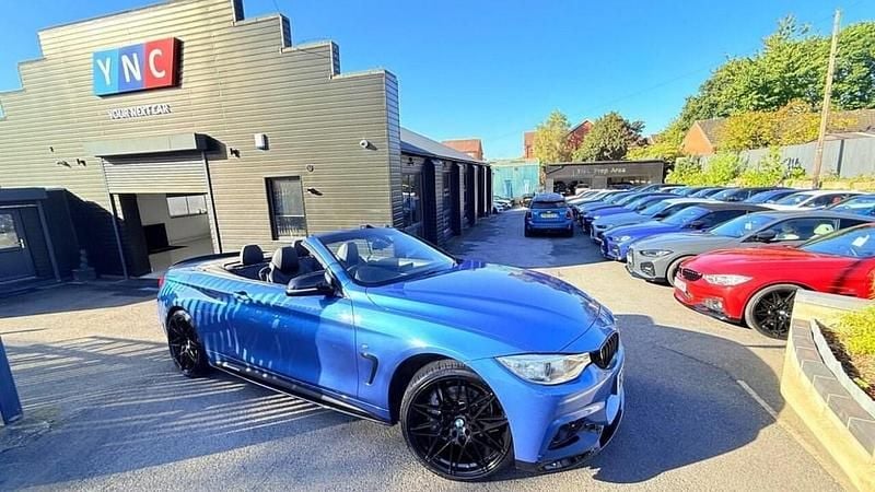 Blue Used 2015 BMW 435 M Sport Cabriolet | £14,491 (A bit pricey) - Image 1/4