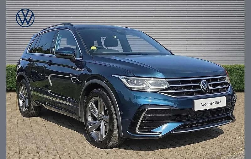 Used VW Tiguan R-line Edition 150 HP (110 kW) 2023 Blue SUV