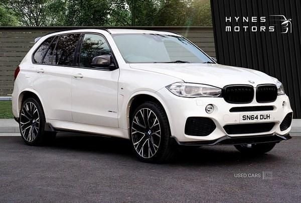 White Used 2015 BMW X5 M Sport SUV | £19,495 (Fair price) - Image 1/4