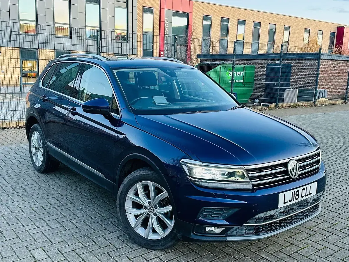Used VW Tiguan SEL 2025 Blue SUV
