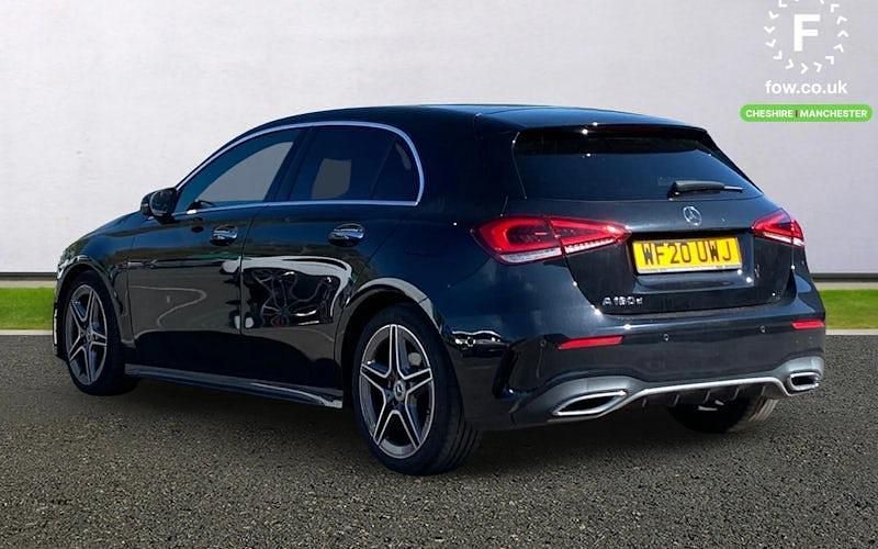 Used Mercedes A180 Active 116 HP (85 kW) 2020 Black Hatchback
