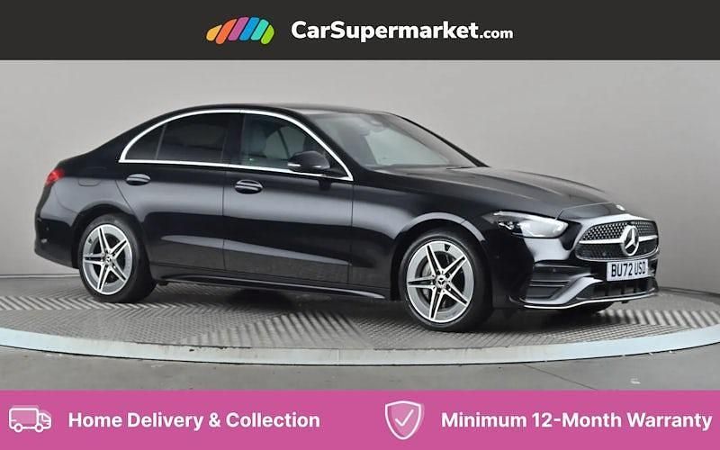 Used 2025 Mercedes C300e AMG line Sedan | £27,897 - Image 1/4