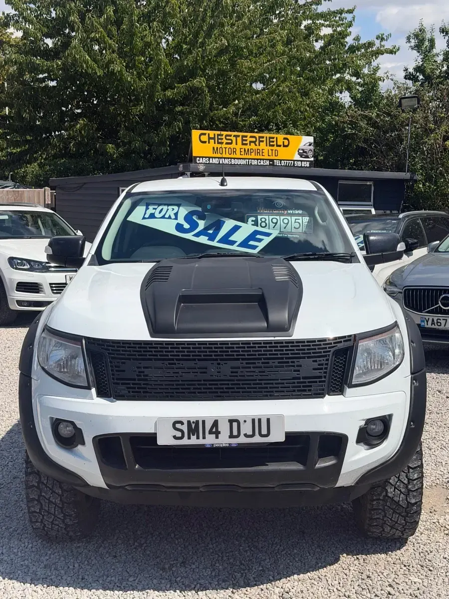 Used Ford Ranger Limited 150 HP (110 kW) 2014 White Pickup