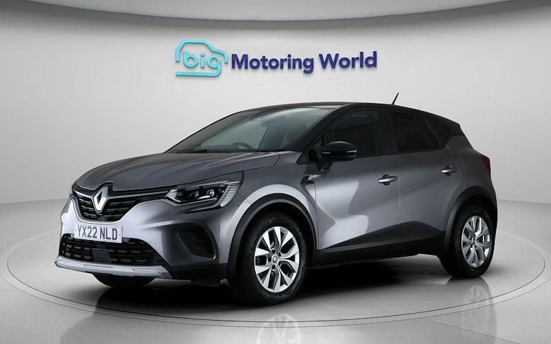 Used Renault Captur Iconic 91 HP (66 kW) 2022 Grey/black SUV