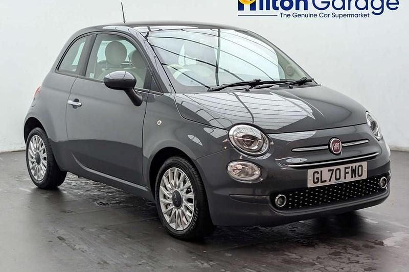 Used Fiat 500 Lounge 69 HP (50 kW) 2020 Grey Hatchback