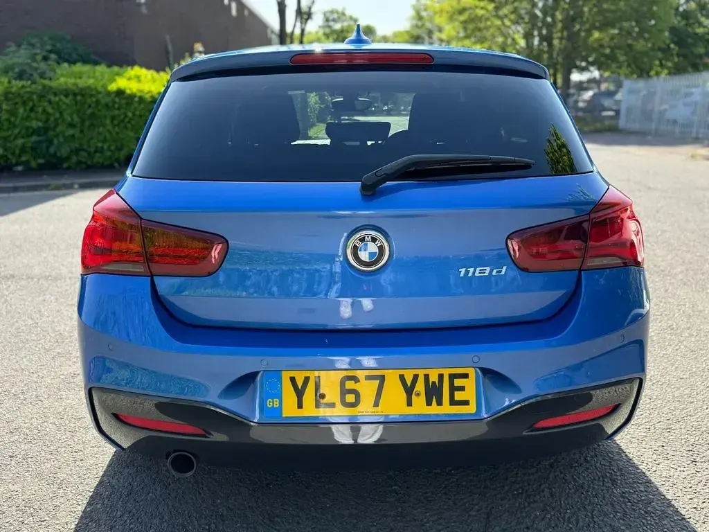 Used BMW 118 M Sport 2018 Blue Hatchback