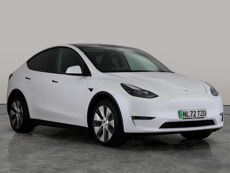 Used Tesla Model Y Long Range AWD 378 kW (514 HP) 2022 White SUV