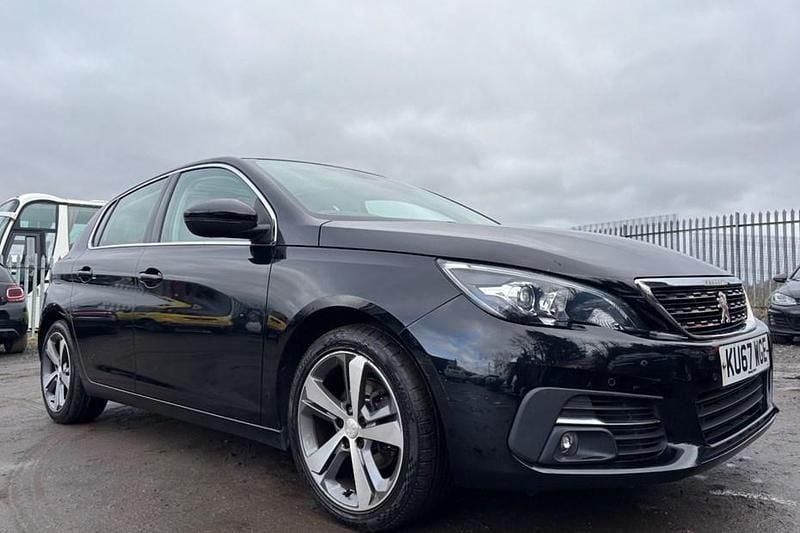 Used Peugeot 308 Allure 2017 Black Hatchback