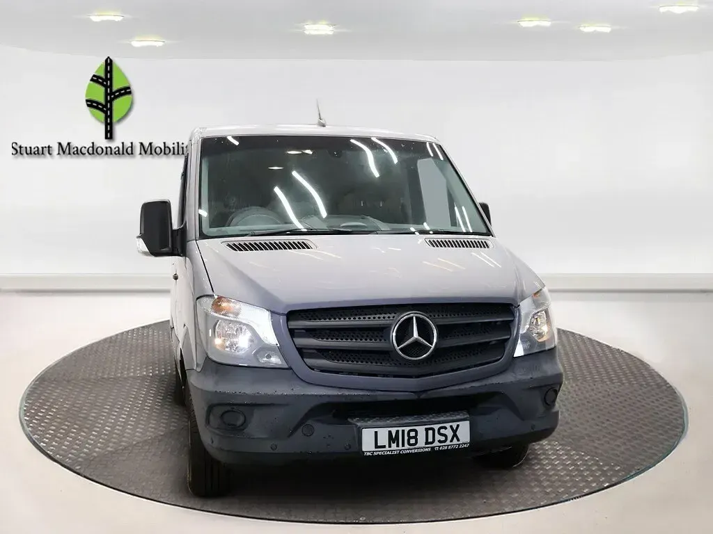 Used Mercedes Sprinter 2018 Grey Van