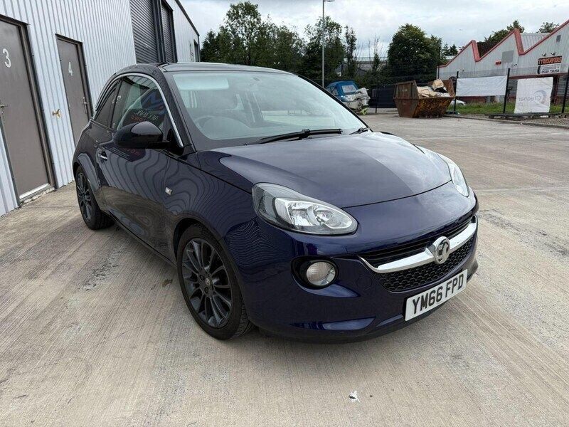 Blue Used 2017 Vauxhall Adam Glam Hatchback | £8,495 (Fair price) - Image 1/4