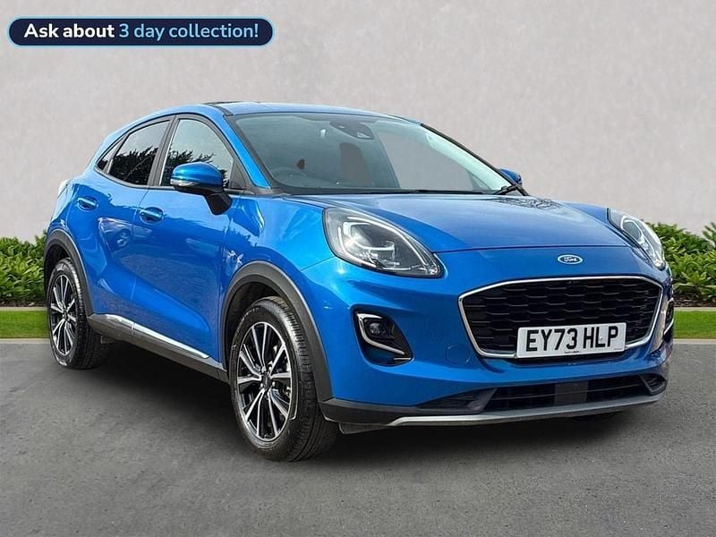 Used Ford Puma Titanium 2023 Blue SUV
