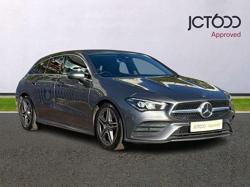 Grey Used 2020 Mercedes CLA180 AMG line Sedan | £19,331 (Super price) - Image 1/4