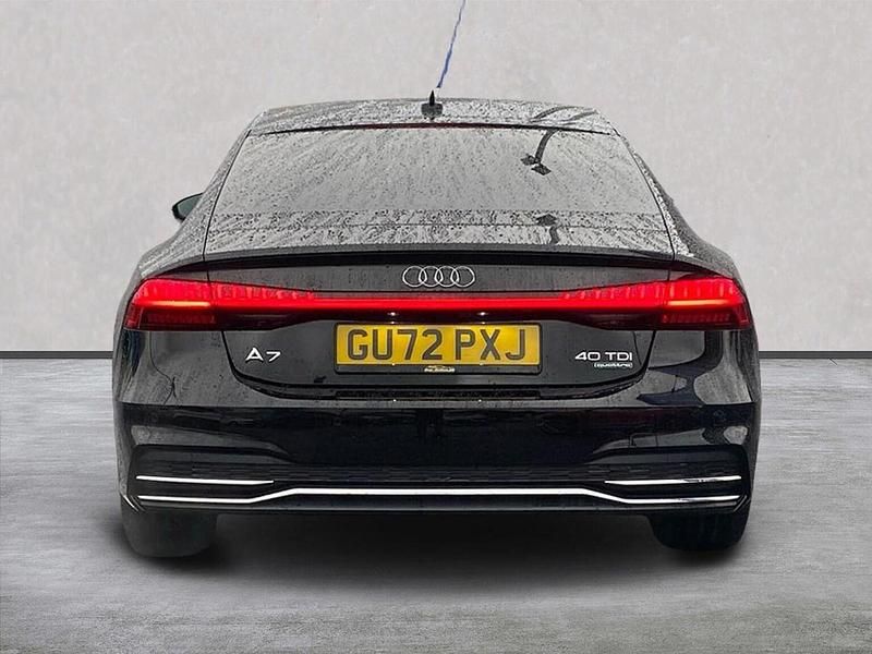 Used Audi A7 Sportback S-Line 204 HP (150 kW) 2022 Black Hatchback