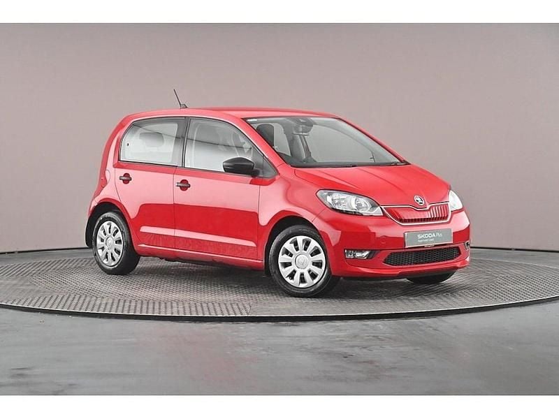 Tornado red Used 2021 Skoda Citigo-e IV SE Hatchback | £10,790 - Image 1/4