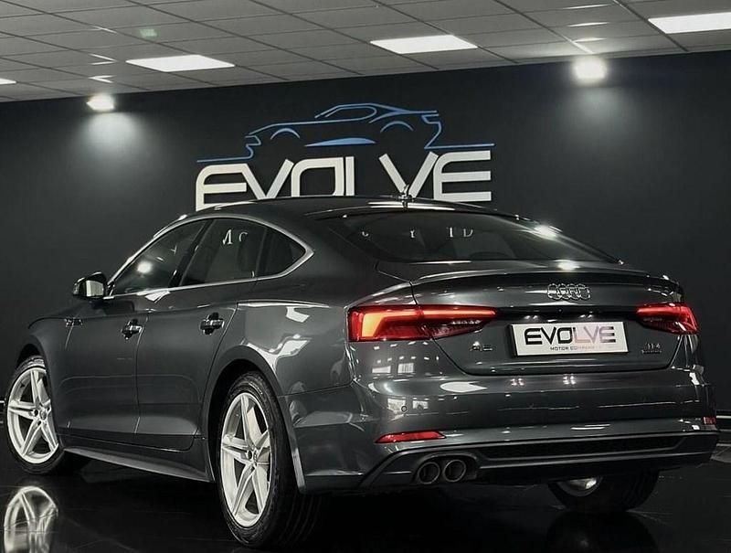 Used Audi A5 Sportback S-Line 190 HP (139 kW) 2017 Grey Hatchback