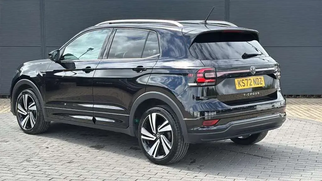 Used VW T-Cross R-line 109 HP (80 kW) 2022 Black SUV