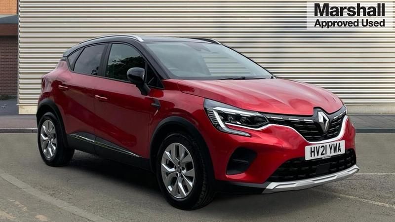 Red Used 2021 Renault Captur Iconic SUV | £12,210 (A bit pricey) - Image 1/4