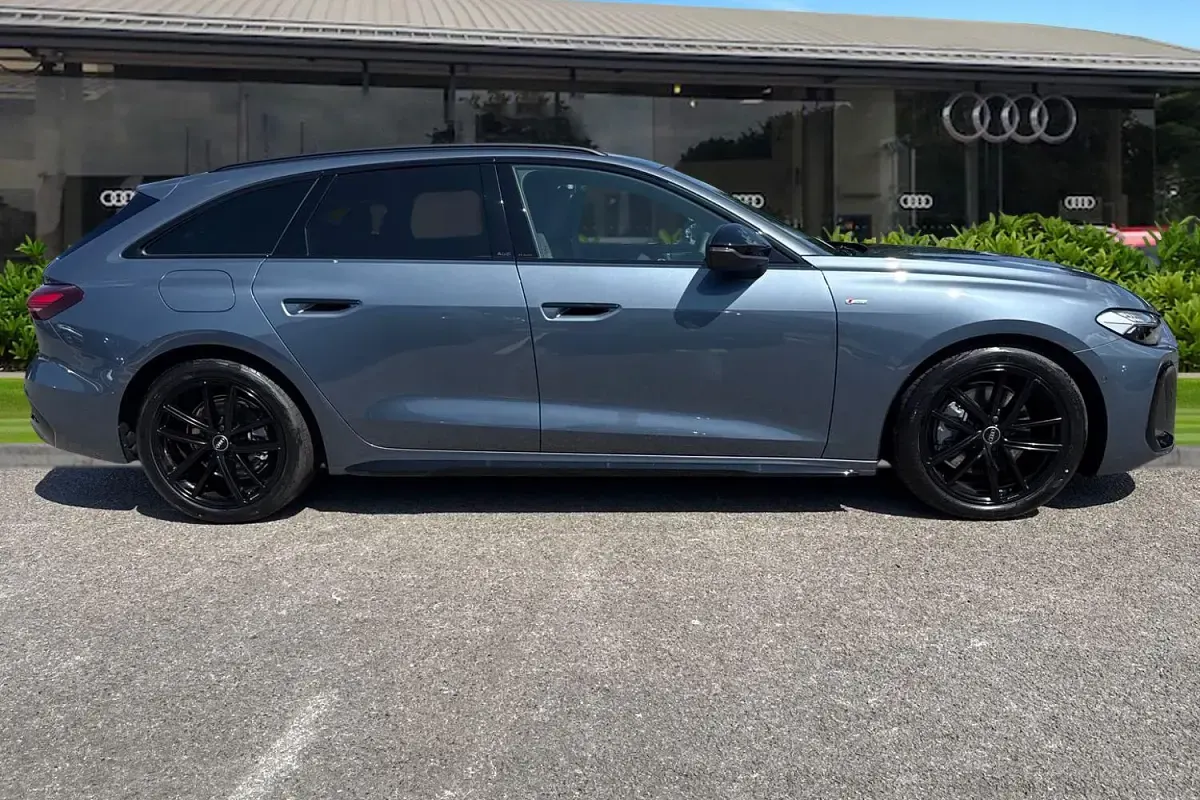 New Audi A5 Black Edition 2026 Blue Estate