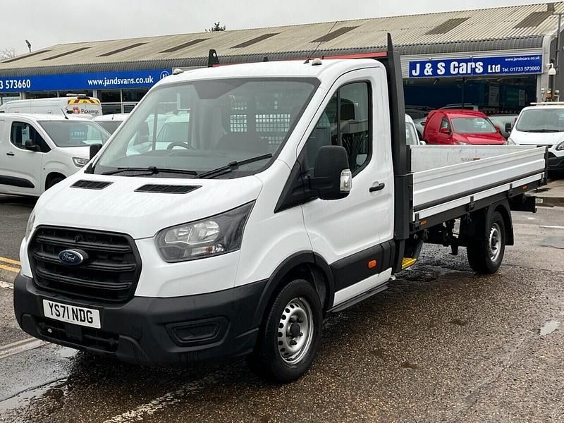 Used Ford Transit S 130 HP (95 kW) 2021 White Cabriolet