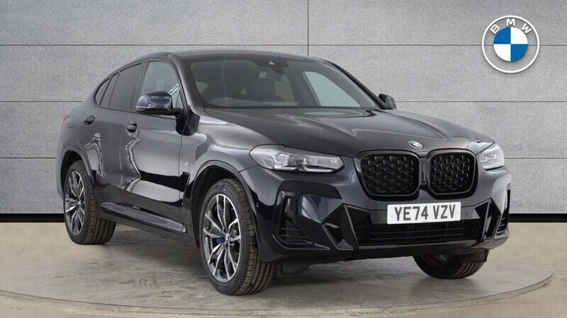 Black Used 2024 BMW X4 M Sport SUV | £43,500 (Good price) - Image 1/4