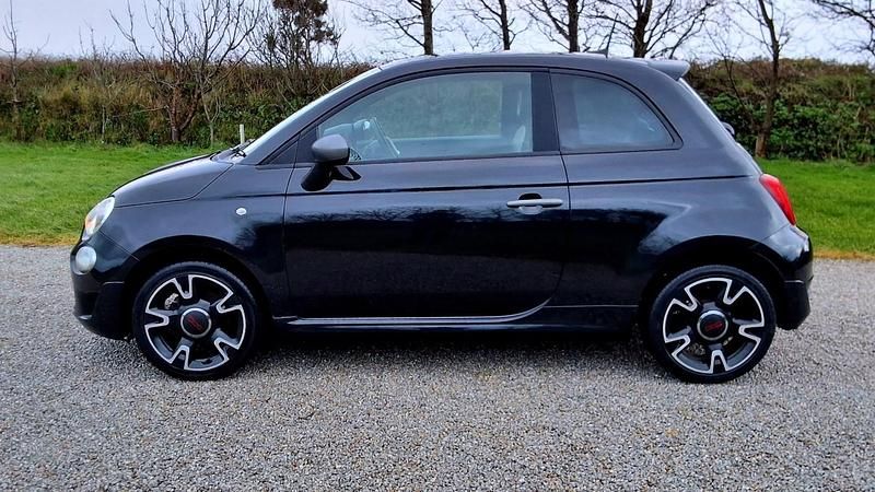 Used Fiat 500 S 69 HP (50 kW) 2017 Black Hatchback