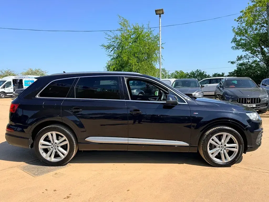 Begagnad Audi Q7 S-Line 272 HK (200 kW) 2016 Svart SUV