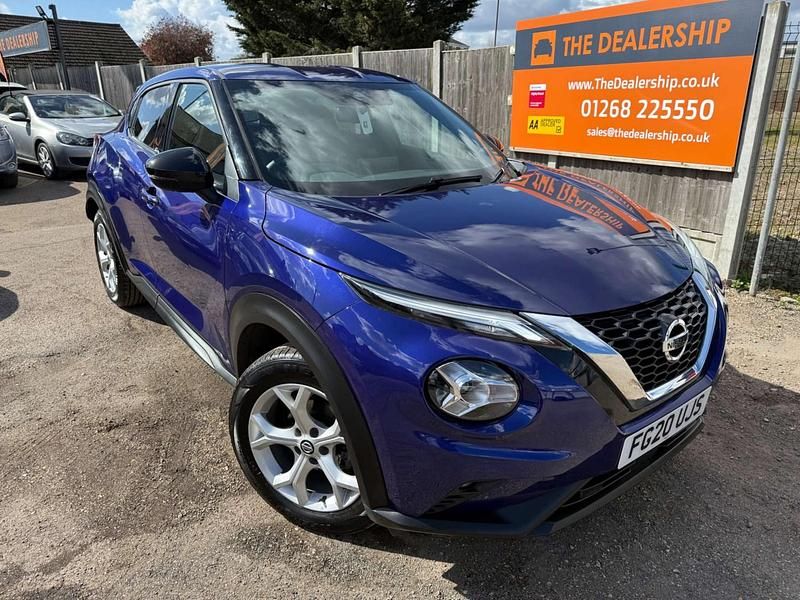 Used Nissan Juke N-Connecta 117 HP (86 kW) 2020 Blue SUV